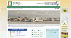 Desktop Screenshot of abidjan.com